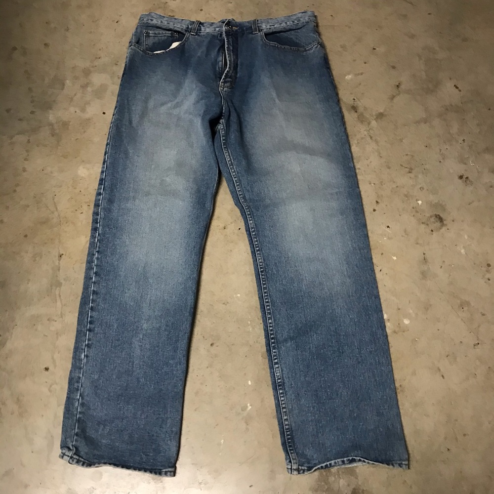 Vintage blue jeans